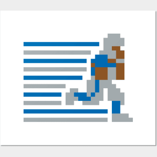 Tecmo Running Back - Detroit Posters and Art